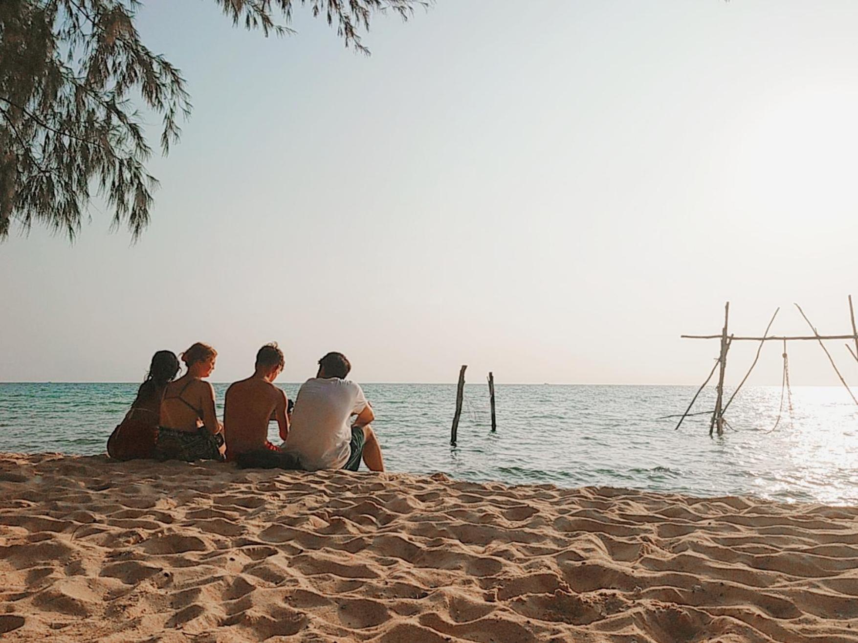 Paradise Sunset Beach Koh Rong Sanloem Bagian luar foto