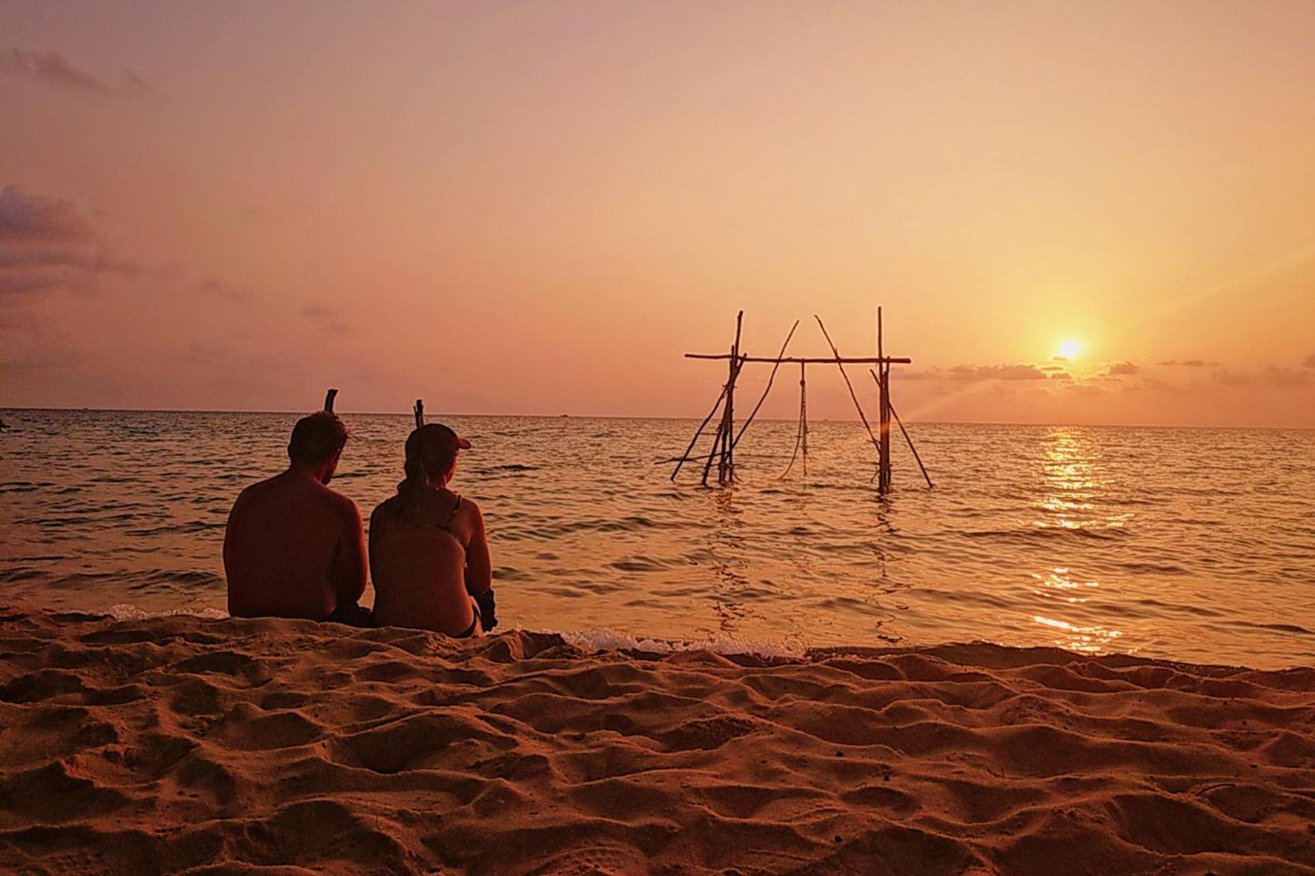 Paradise Sunset Beach Koh Rong Sanloem Bagian luar foto